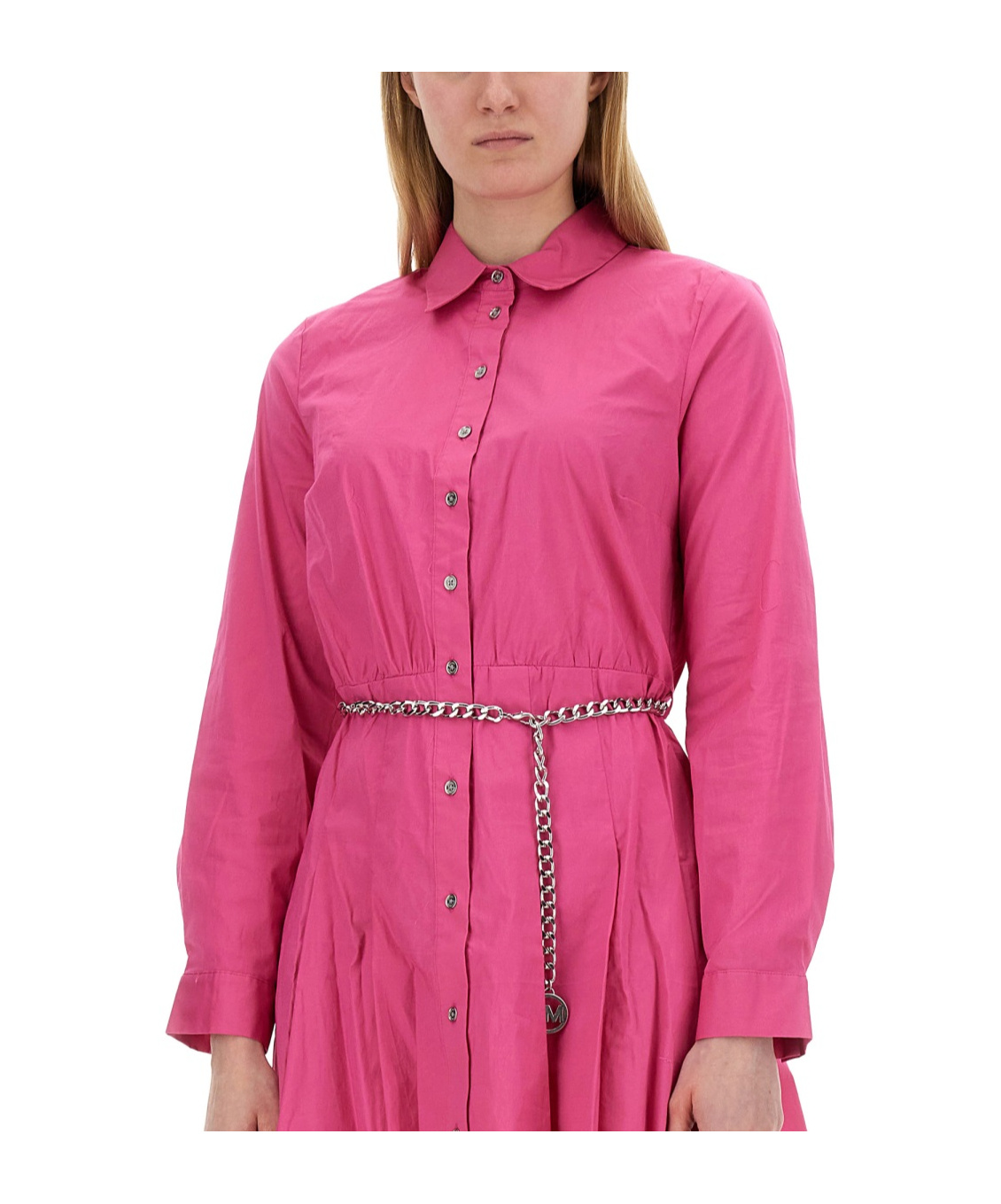 MICHAEL MICHAEL KORS BELTED MINI SHIRT DRESS