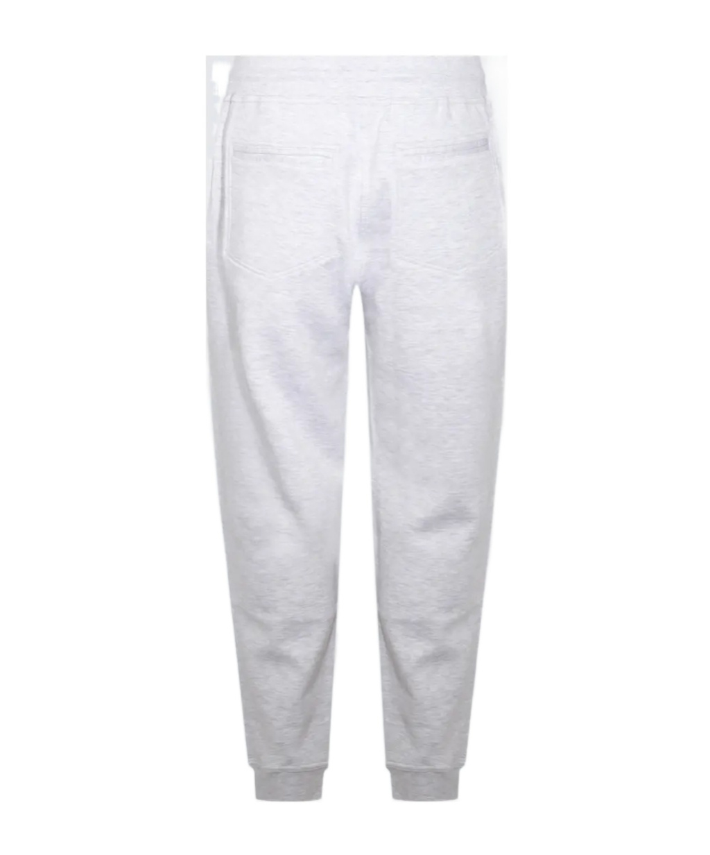 Brunello Cucinelli Drawstring Tapered-leg Joggers In White