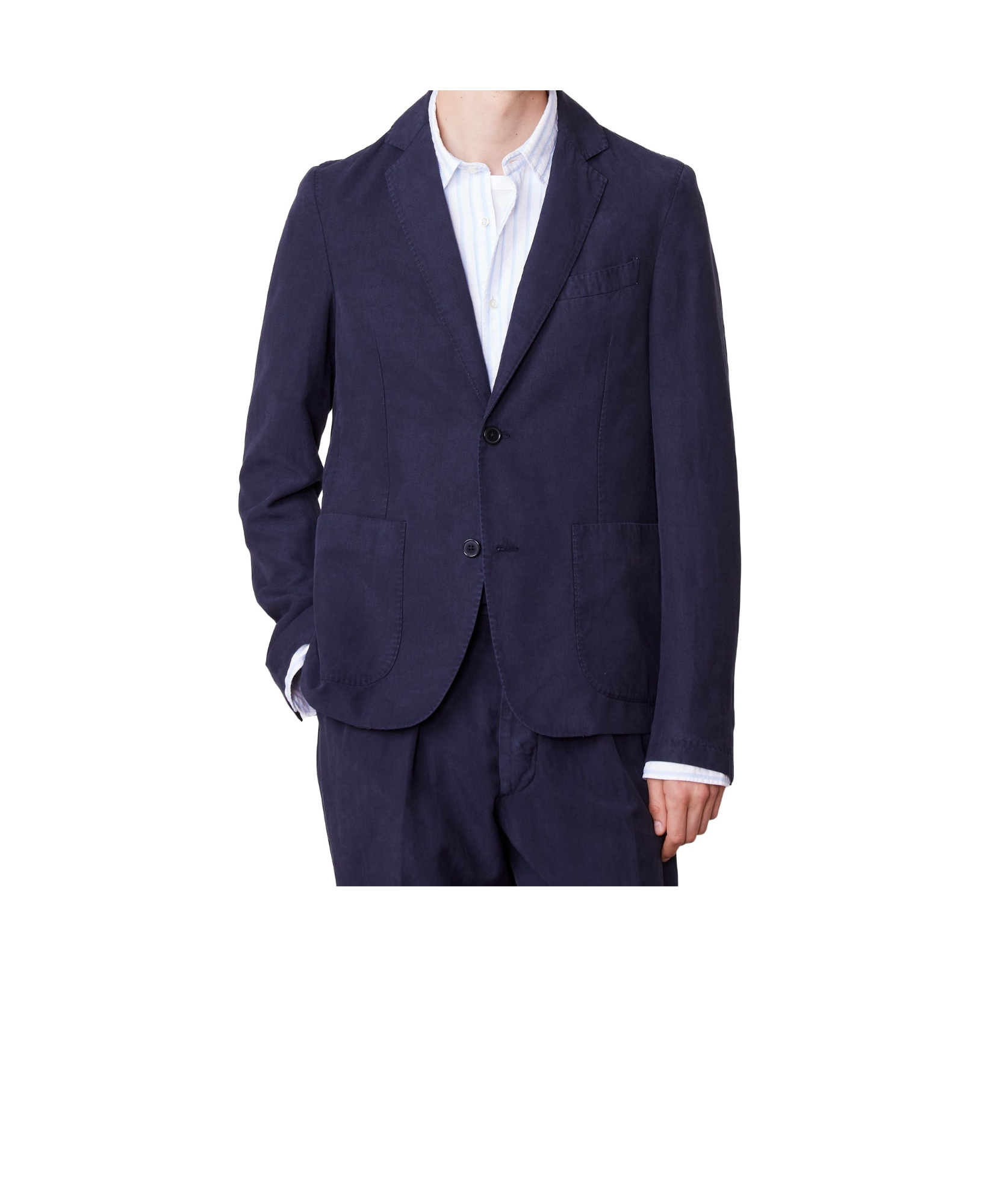 OFFICINE GENERALE SINGLE-BREASTED BLAZER
