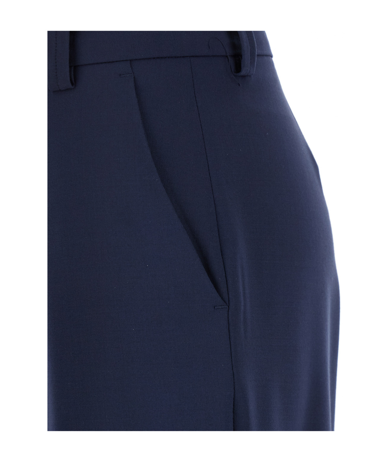 SEMICOUTURE BELT-LOOP CASUAL PANTS