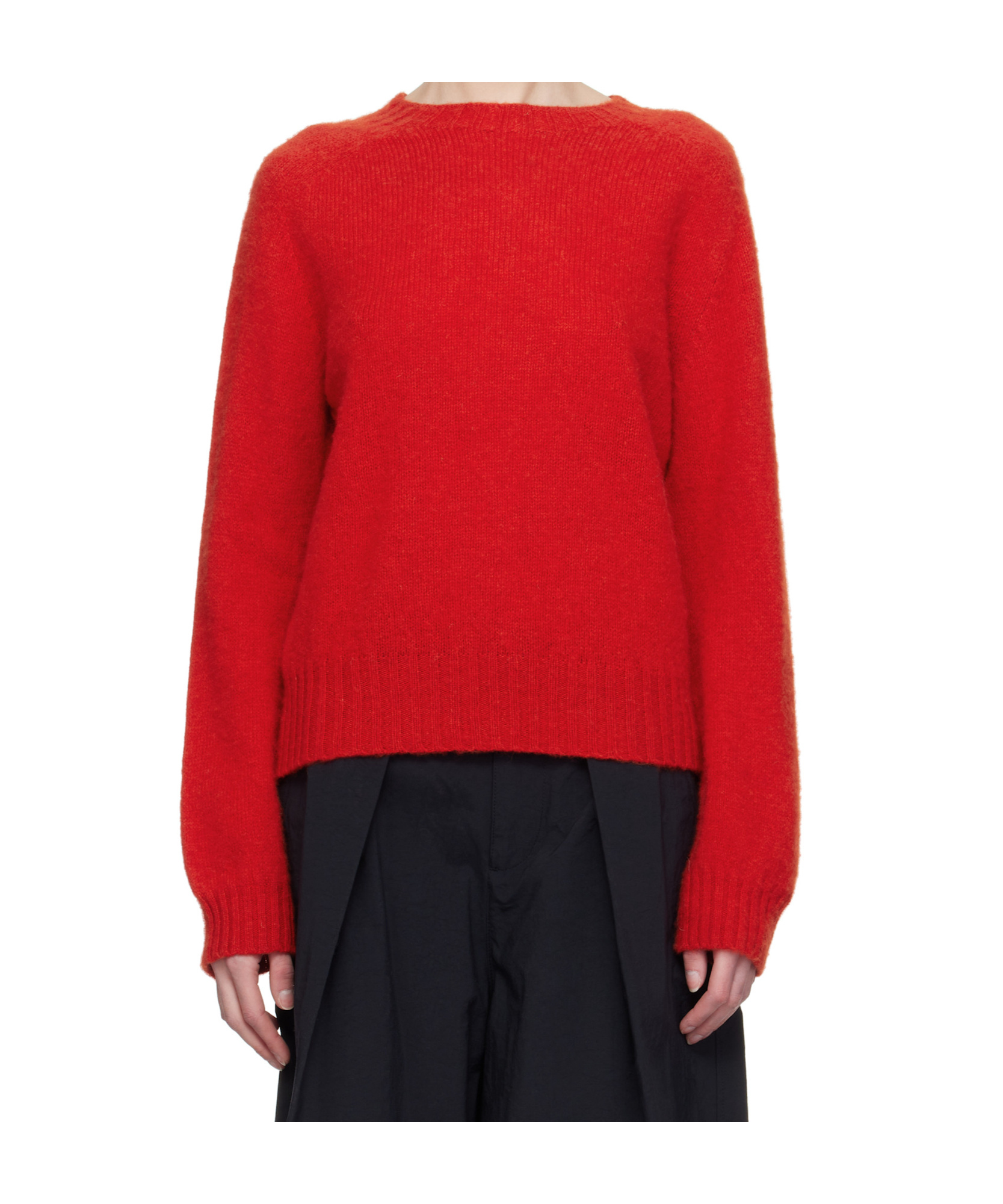 Ymc You Must Create Ssense Exclusive Red Jets Sweater In Red