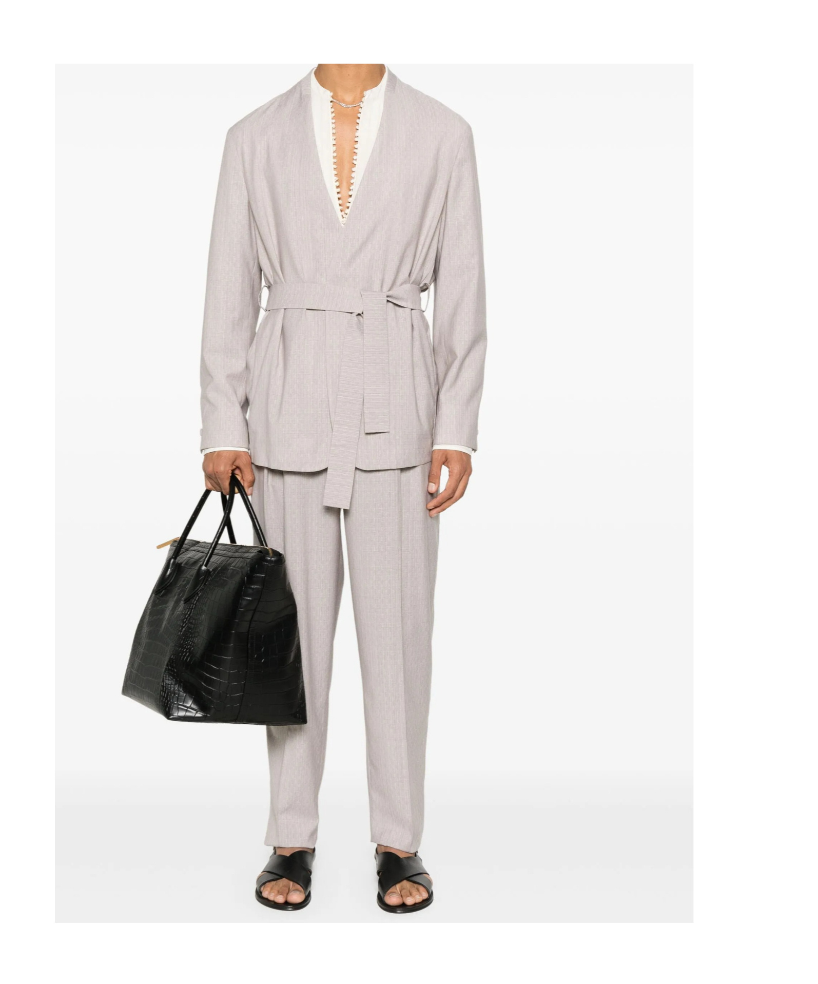 Emporio Armani Virgin Wool Single-breasted Suit