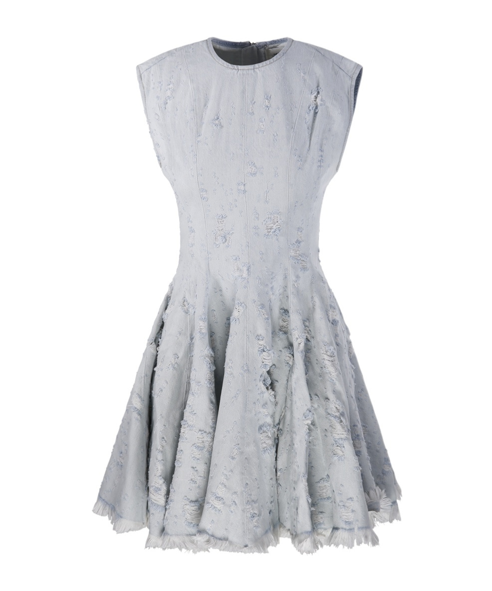 Haikure Reese Light Blue Destroy Dress