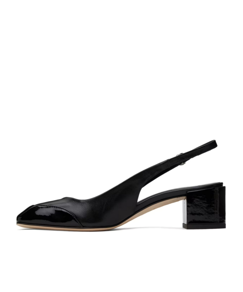Aeyde Augusta Slack-heeled Heels In Black