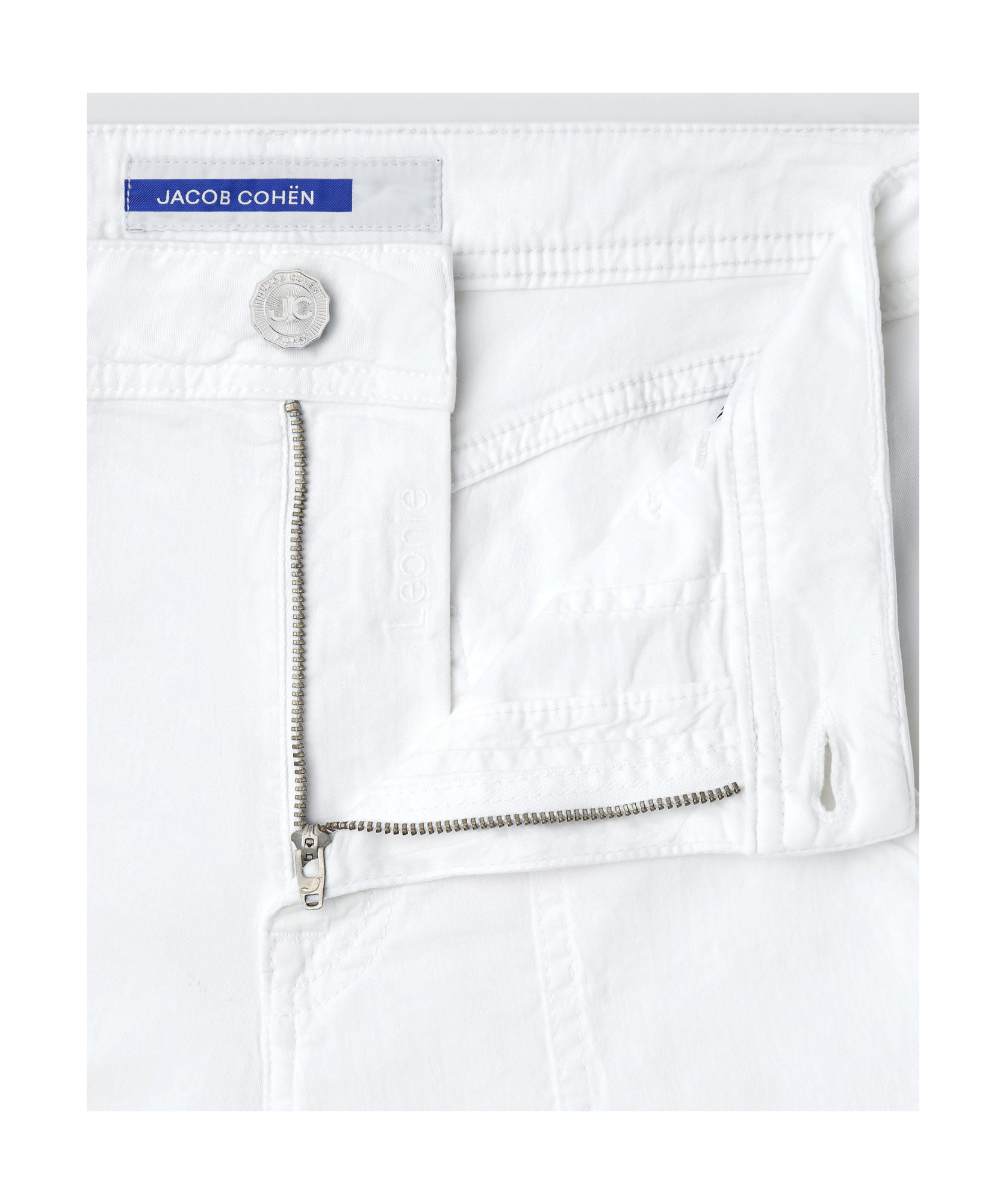 Jacob Cohen Leonie Wide-leg Casual Pants In White