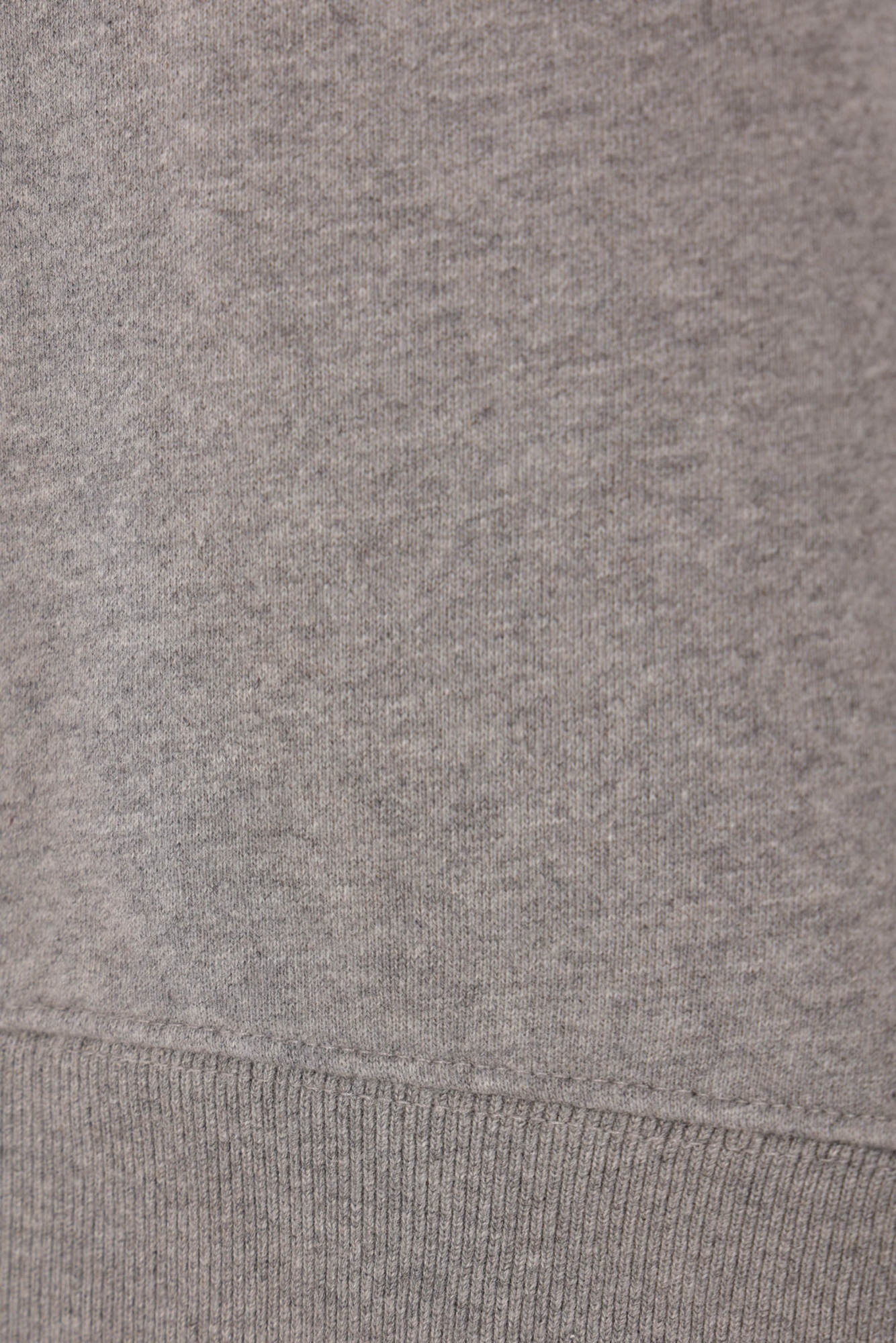Maison Kitsuné Embroidery Oversize Raglan Sweatshirt In Gray