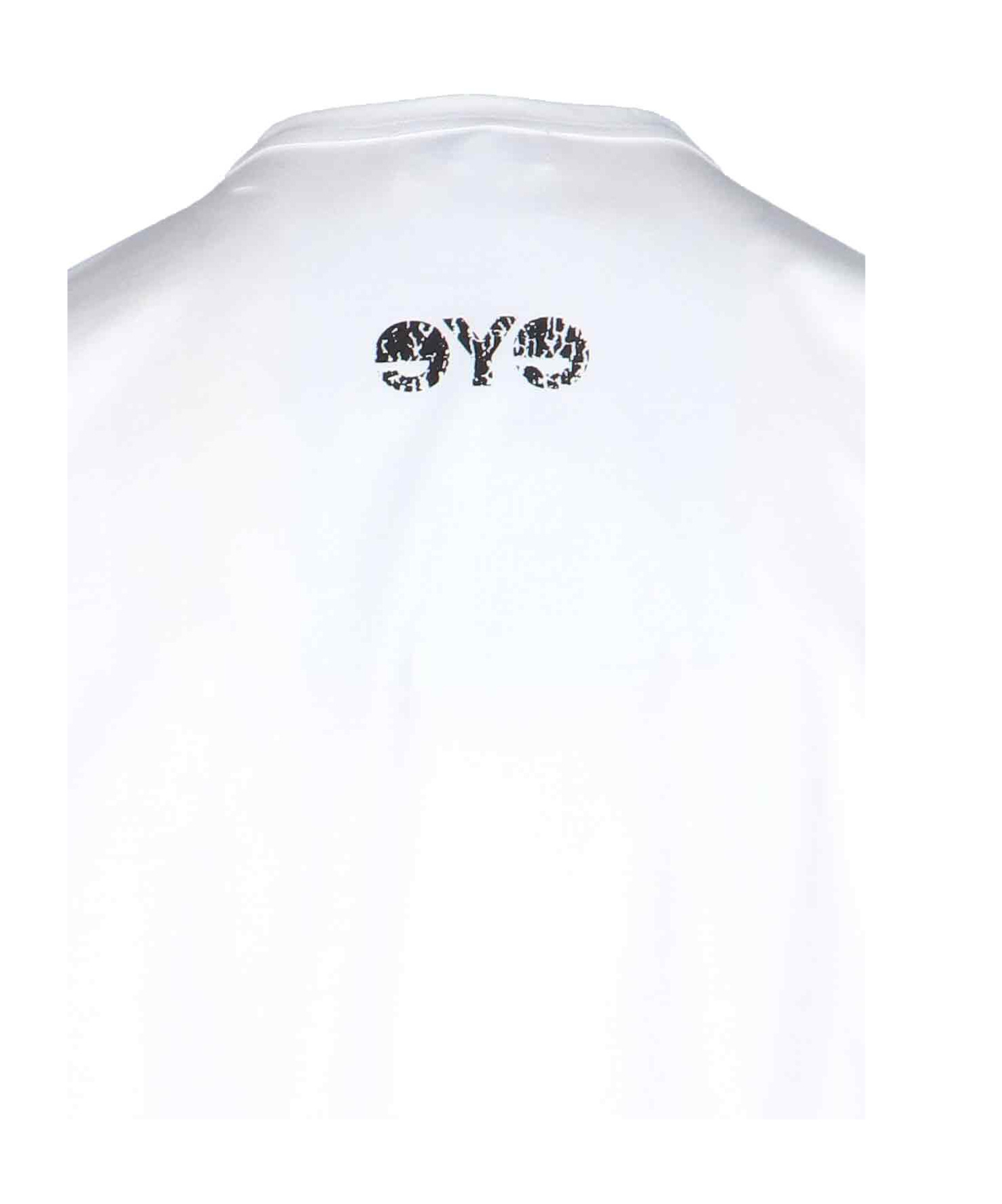 Junya Watanabe Short Sleeves Graphic Print Round Neck