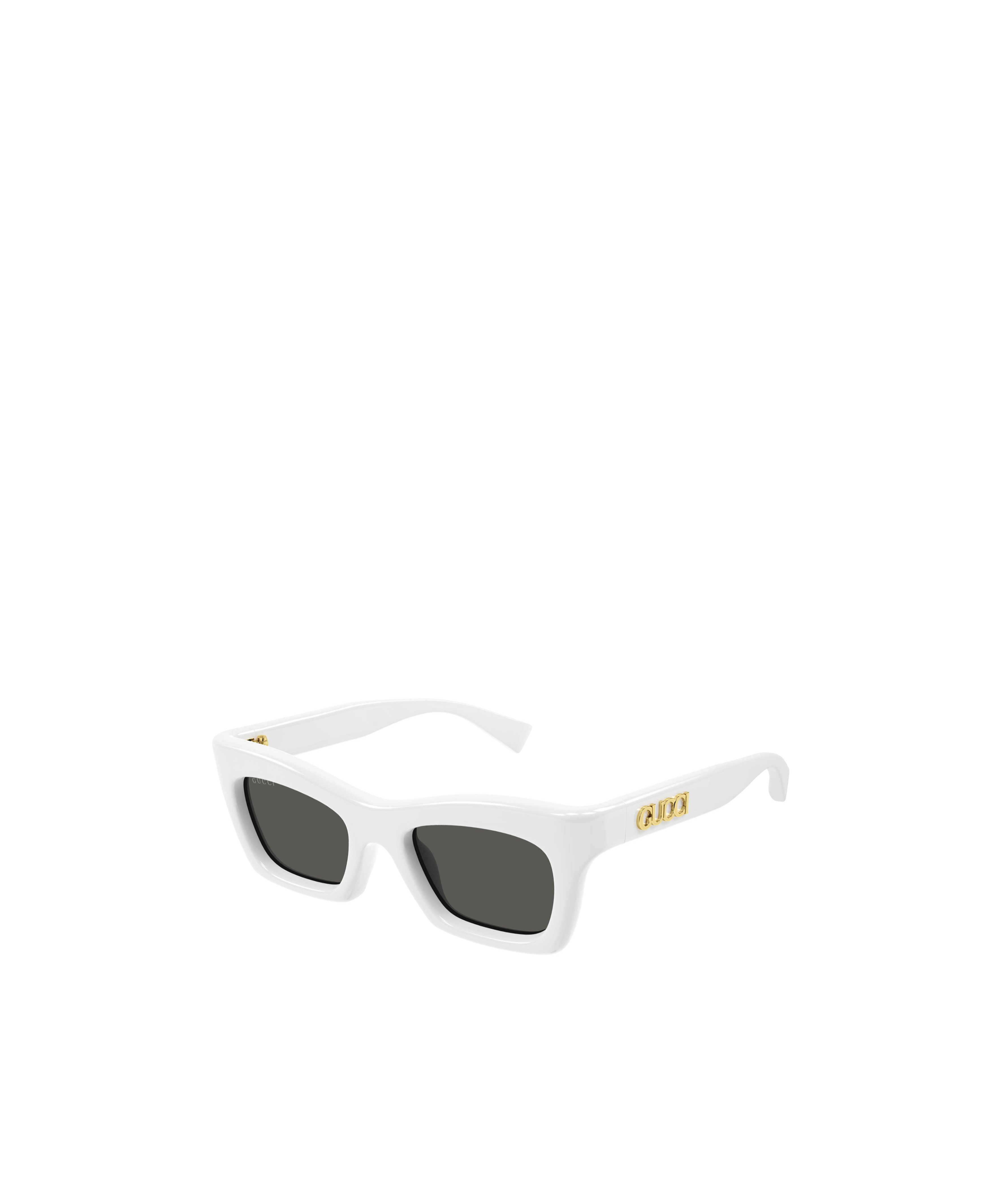 Gucci Rectangle-frame Sunglasses In Black