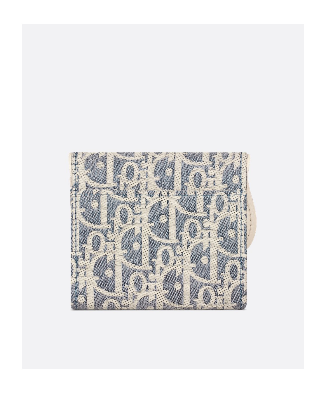 DIOR SADDLE LOTUS WALLET