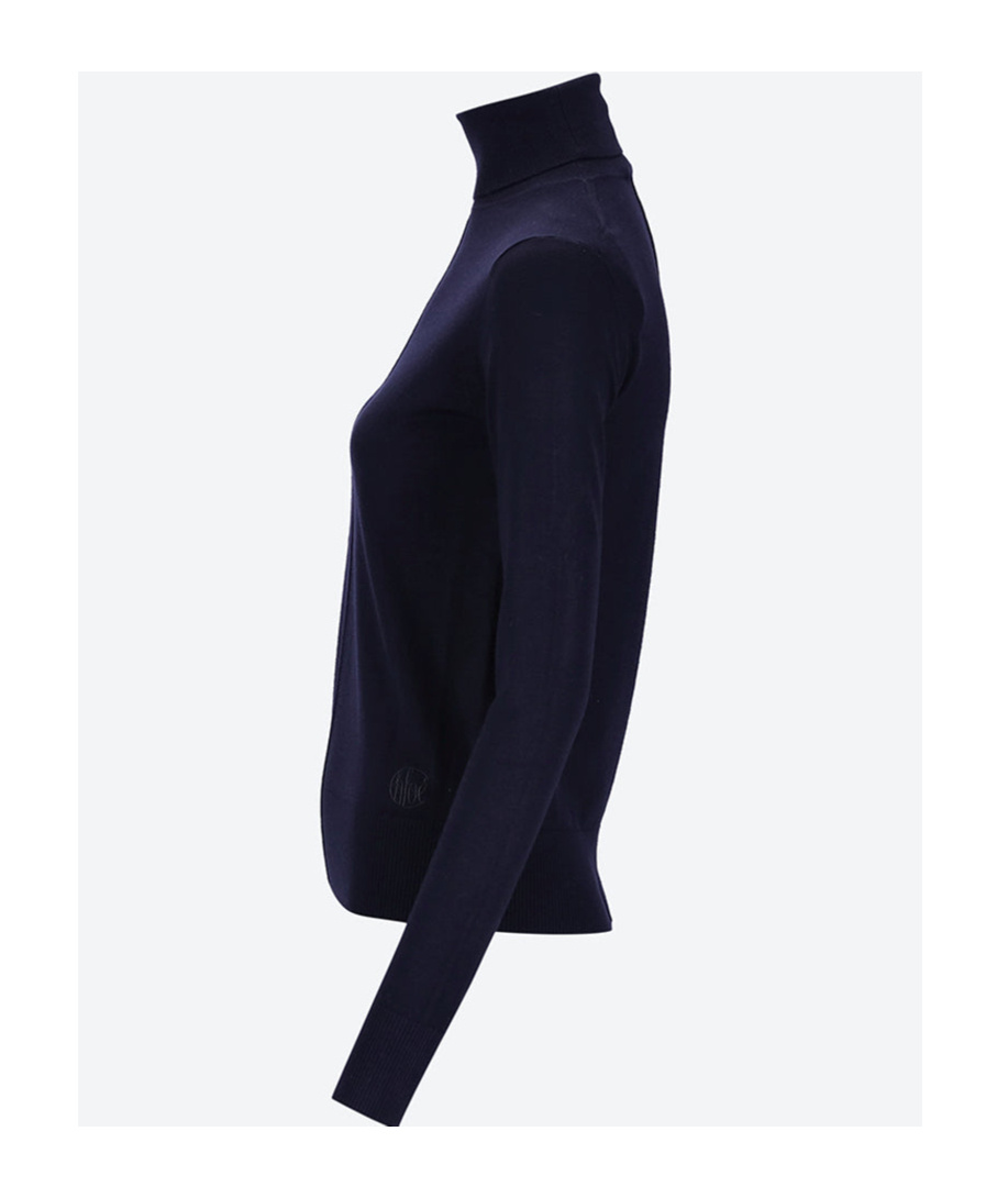 Chloé Turtleneck Sweater In Black
