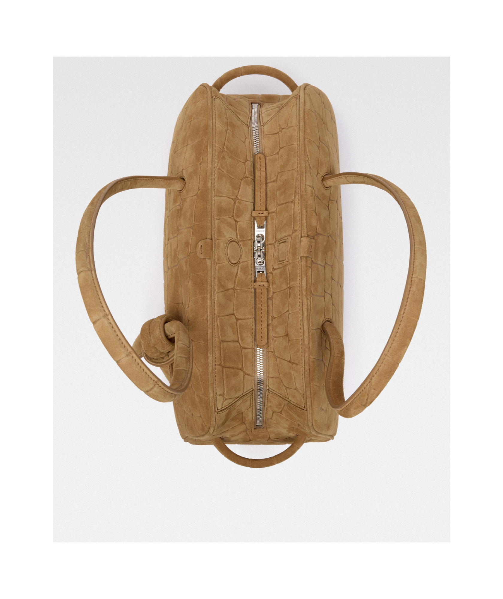 Jacquemus Bowling Shoulder Bag In Brown