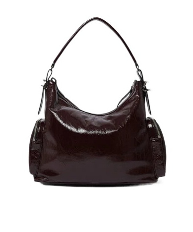 Stella Mccartney Dartmoor Shoulder Bag In Burgundy