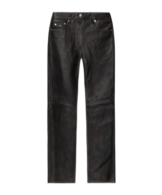 Samsoe & Samsoe Belt Loops Slacks In Black