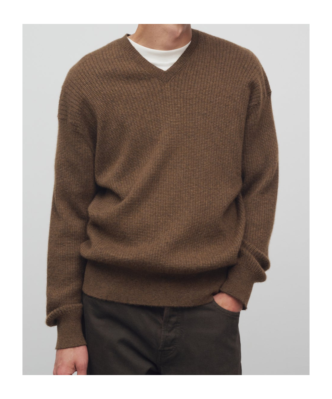 The Row Thayer Cashmere And Silk Sweater In Green