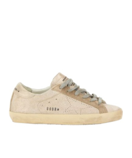 Golden Goose Lace-up Low-top Sneakers In Nude