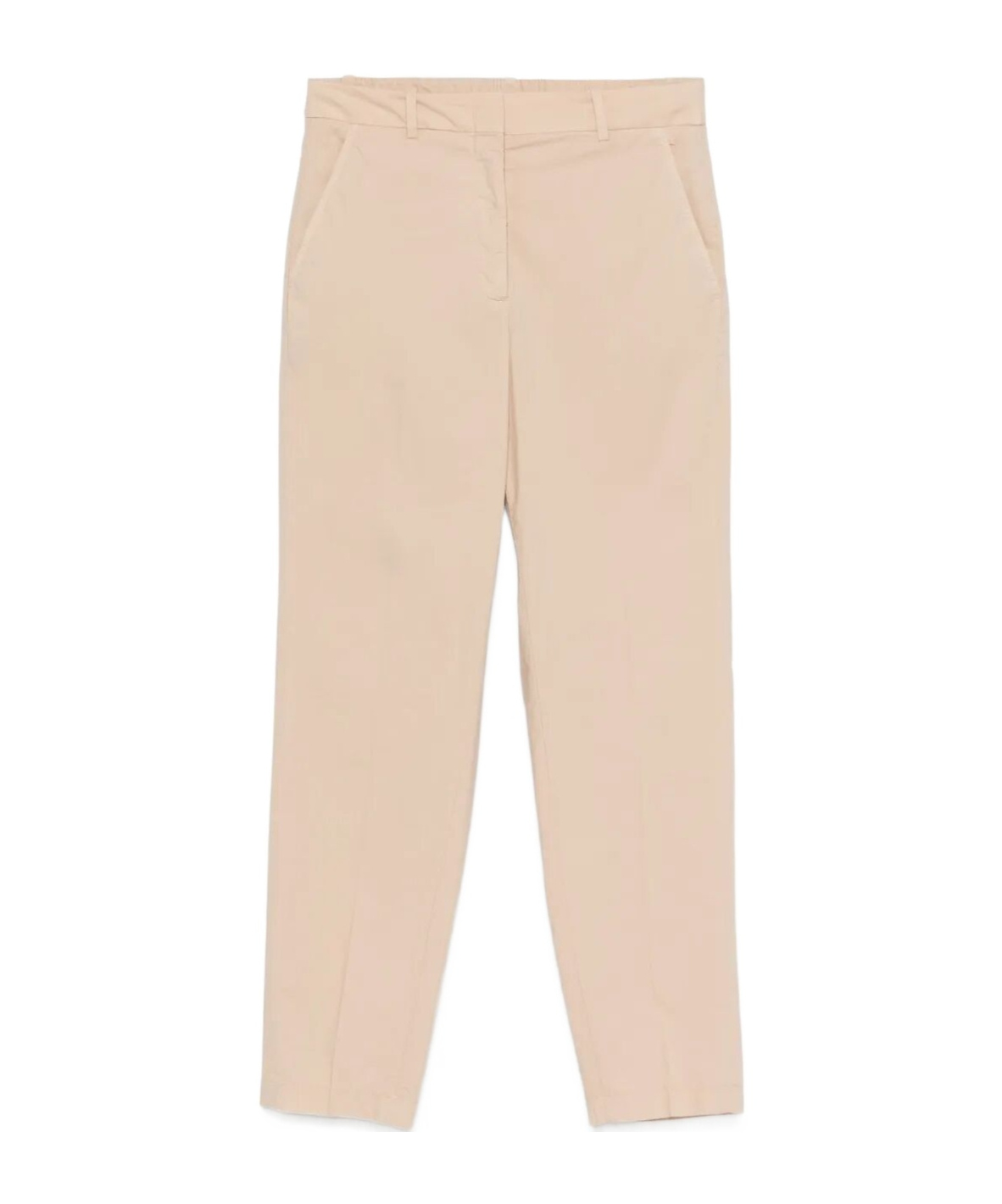 Incotex Trousers With Belt Loops And Pockets In Beige