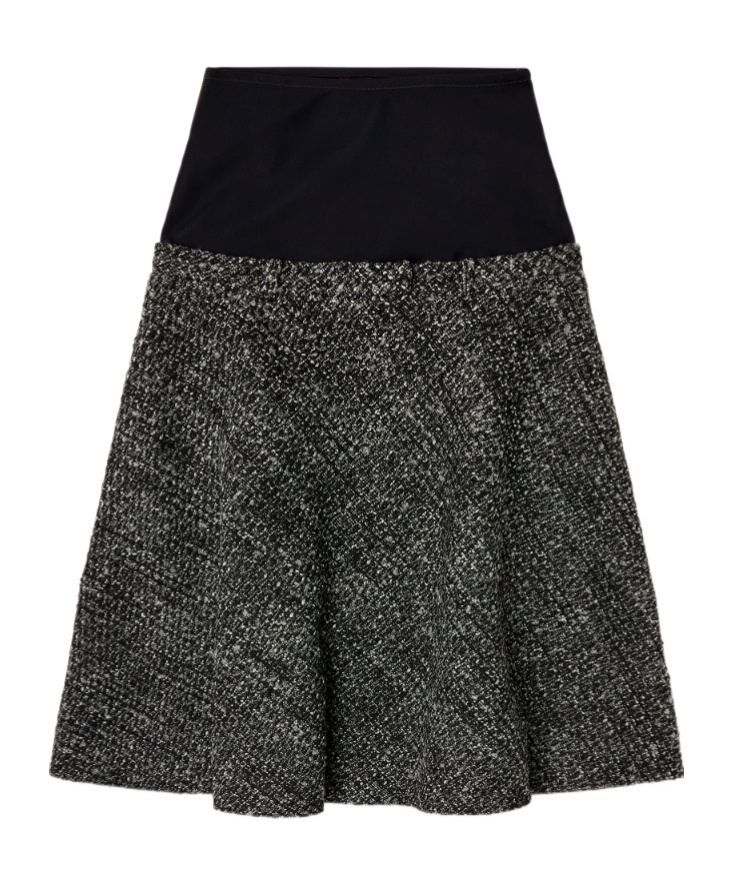Diesel Panelled High-waisted Midi Skirt In Multi