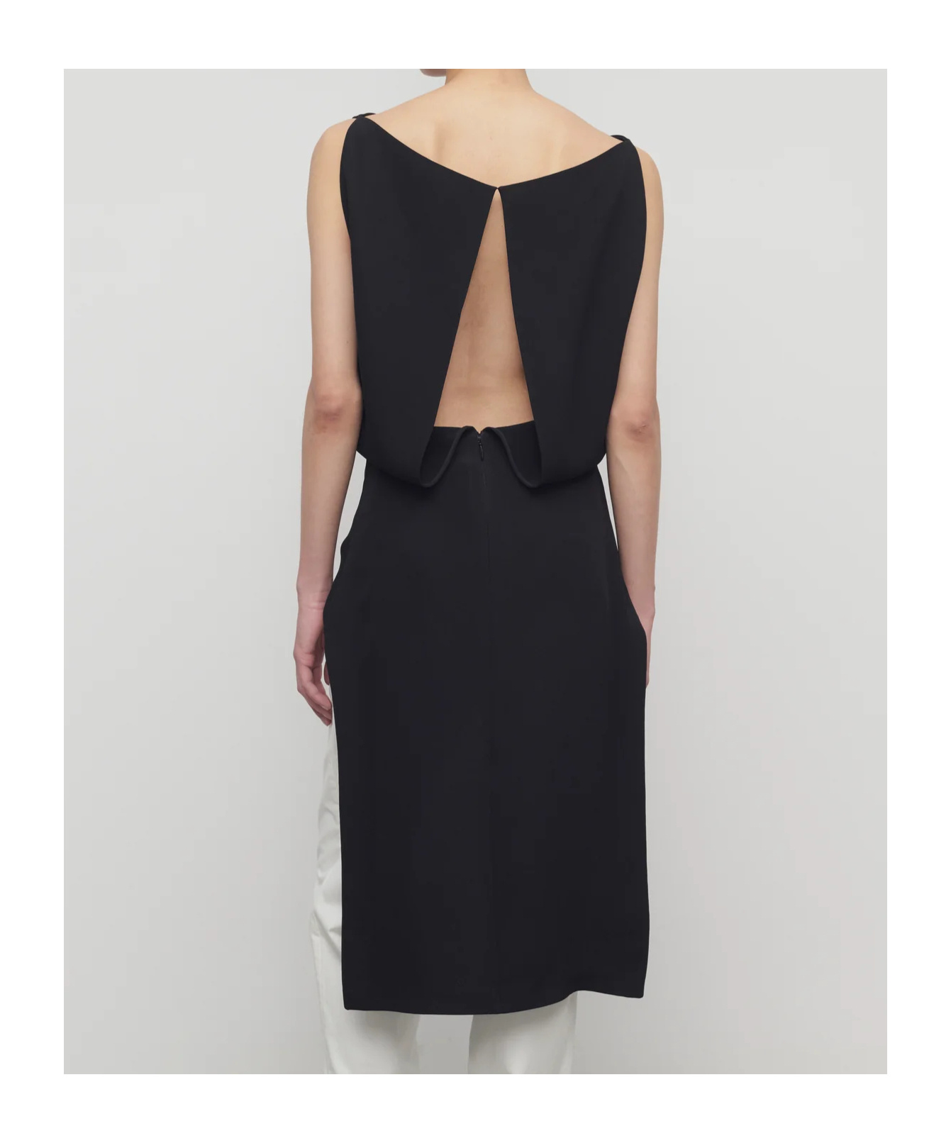 The Row Selima Silk Top In Black
