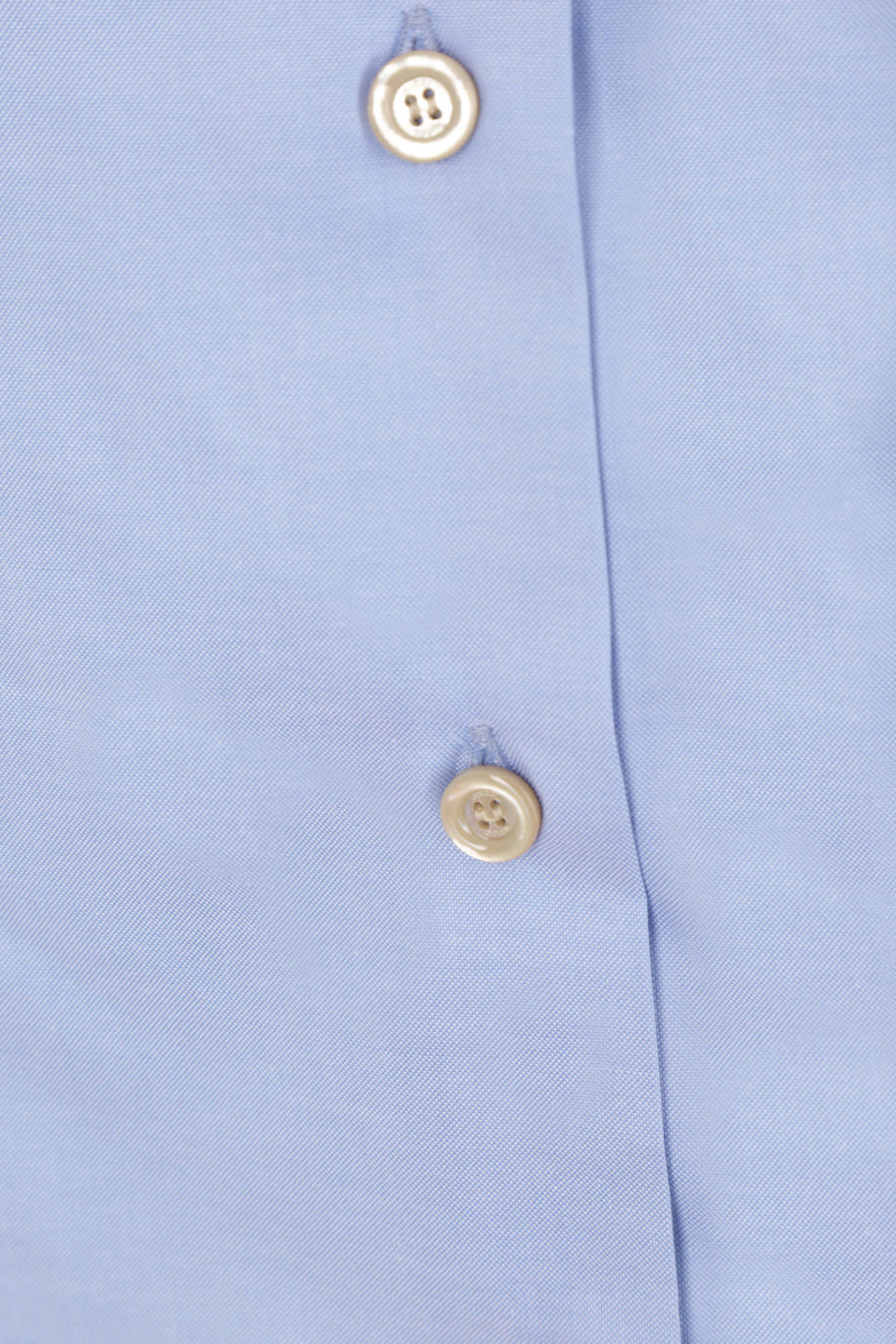 Gucci Pointed-collar Long-sleeve Shirt In Blue