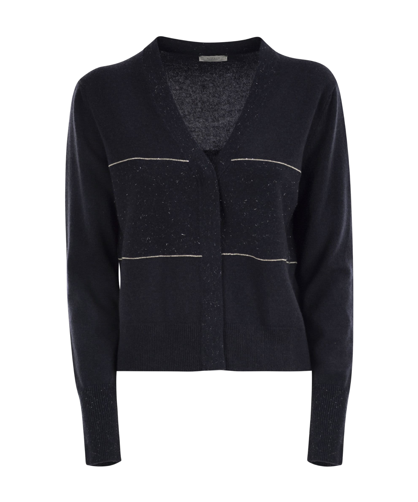 PESERICO LONG-SLEEVED KNITTED CARDIGAN 