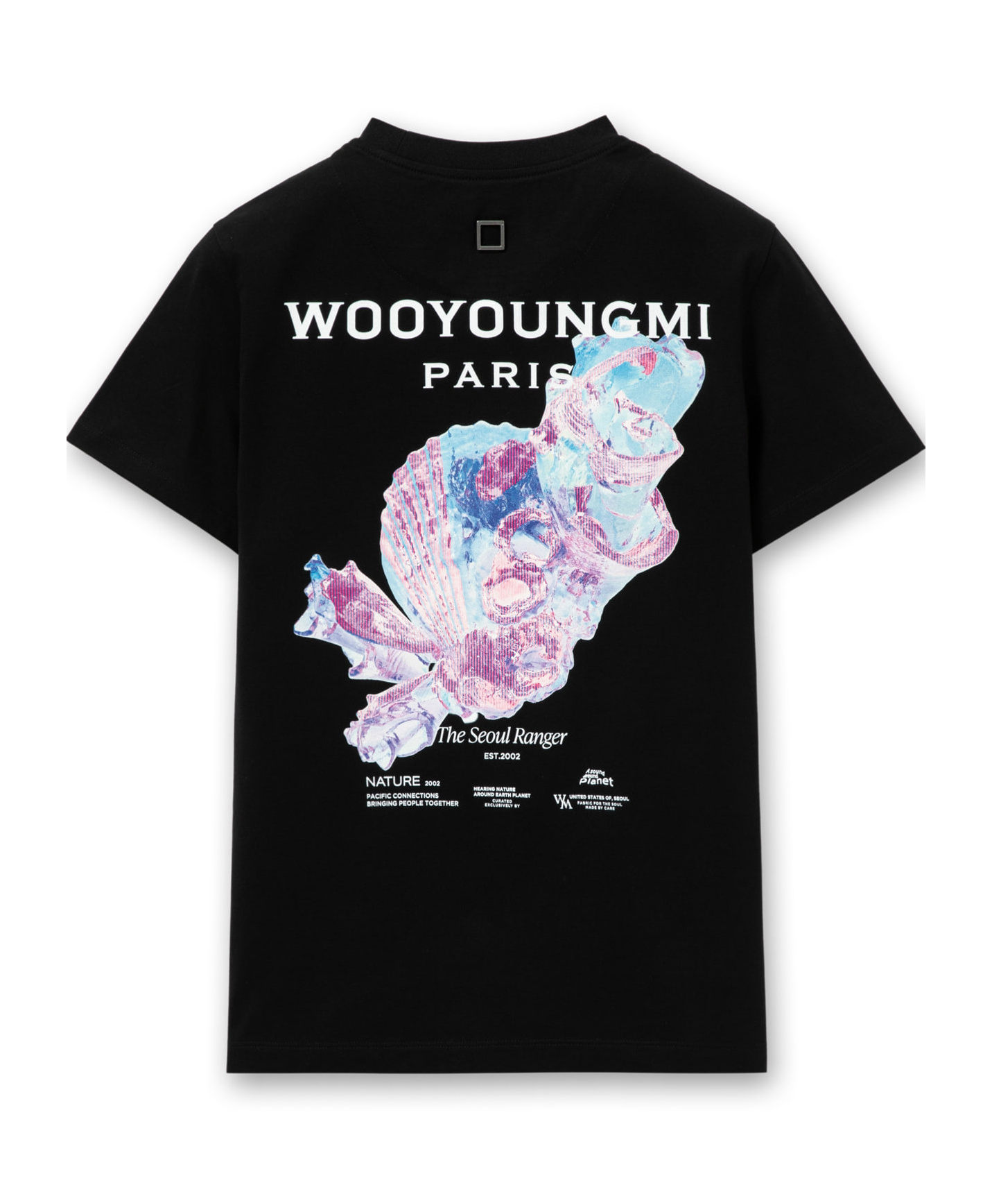 Shop Wooyoungmi Short-sleeved T-shirt In Black