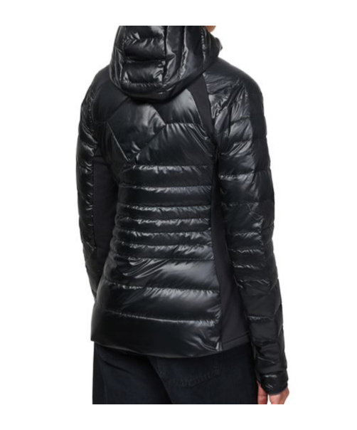 Shop Canada Goose Hybridge Lite Down Jacket In Black