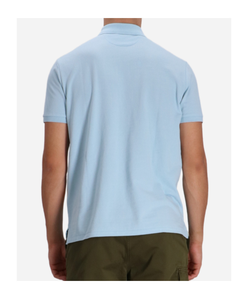 Polo Ralph Lauren Short-sleeved Polo Shirt In Blue