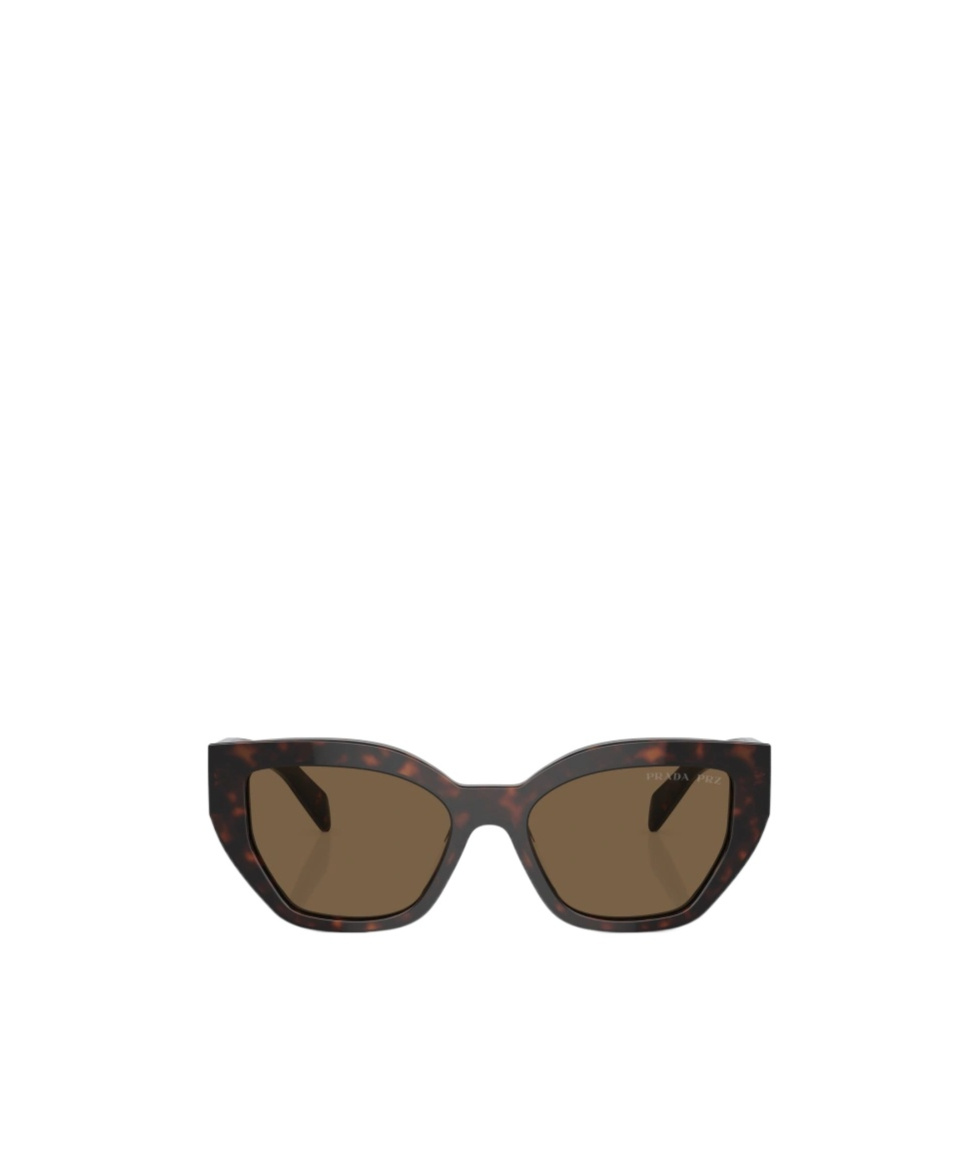 Prada Cat-eye-sonnenbrille In Schildpattoptik In Brown