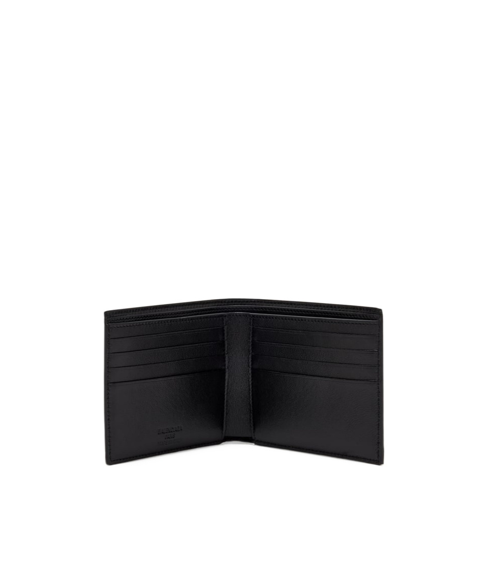 Balenciaga Tape Type Square Folded Wallet In Red