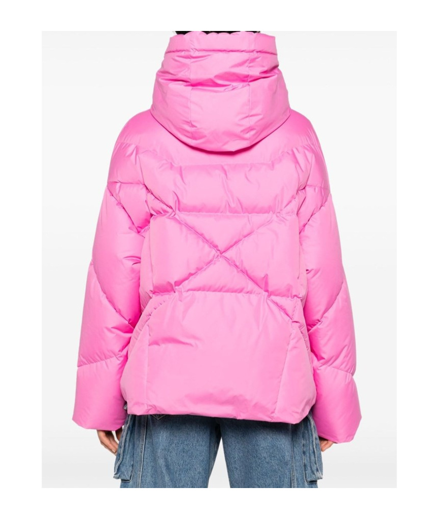 Khrisjoy Woman Down Jacket Pink Size 1 Polyester In Pink
