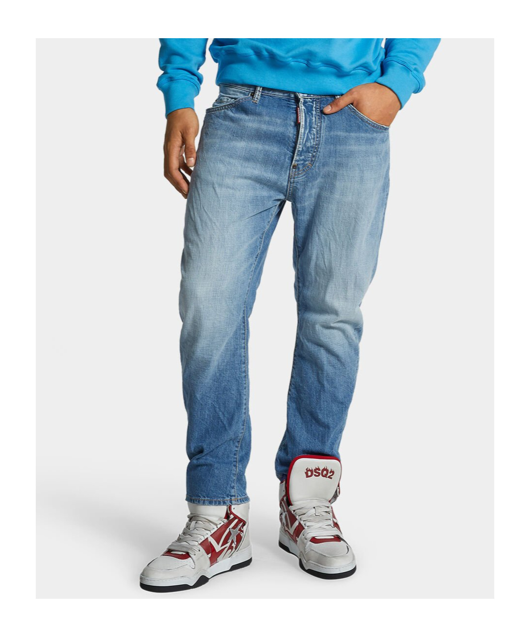 Dsquared2 `bro` Jeans In Blue