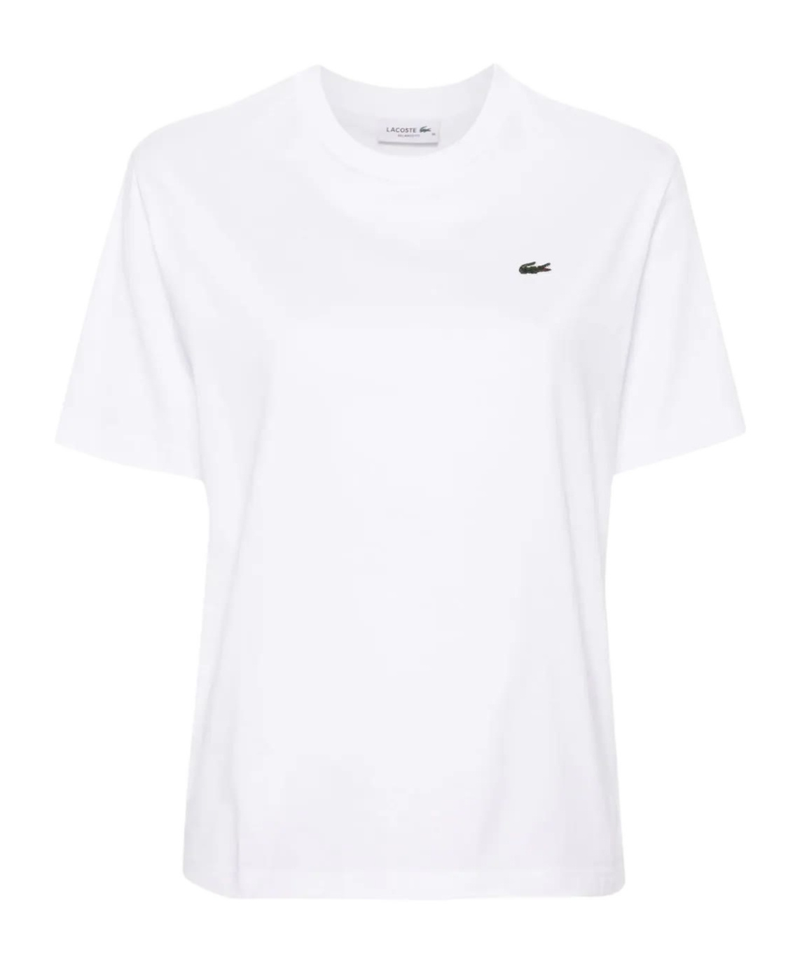 Shop Lacoste Relaxed Fit Soft T-shirt In White