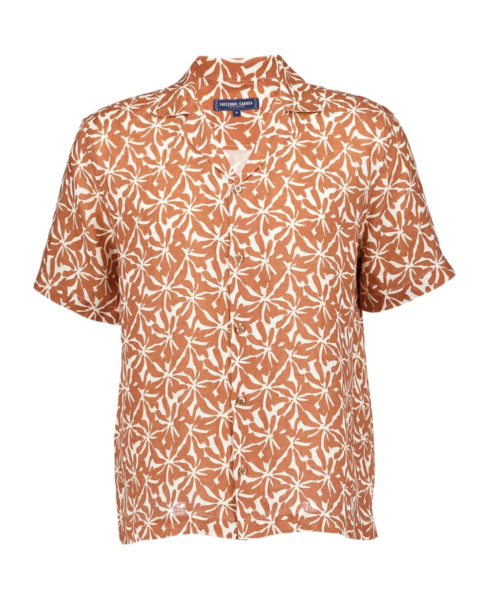 Frescobol Carioca Floral-print Shirt In Multicolor