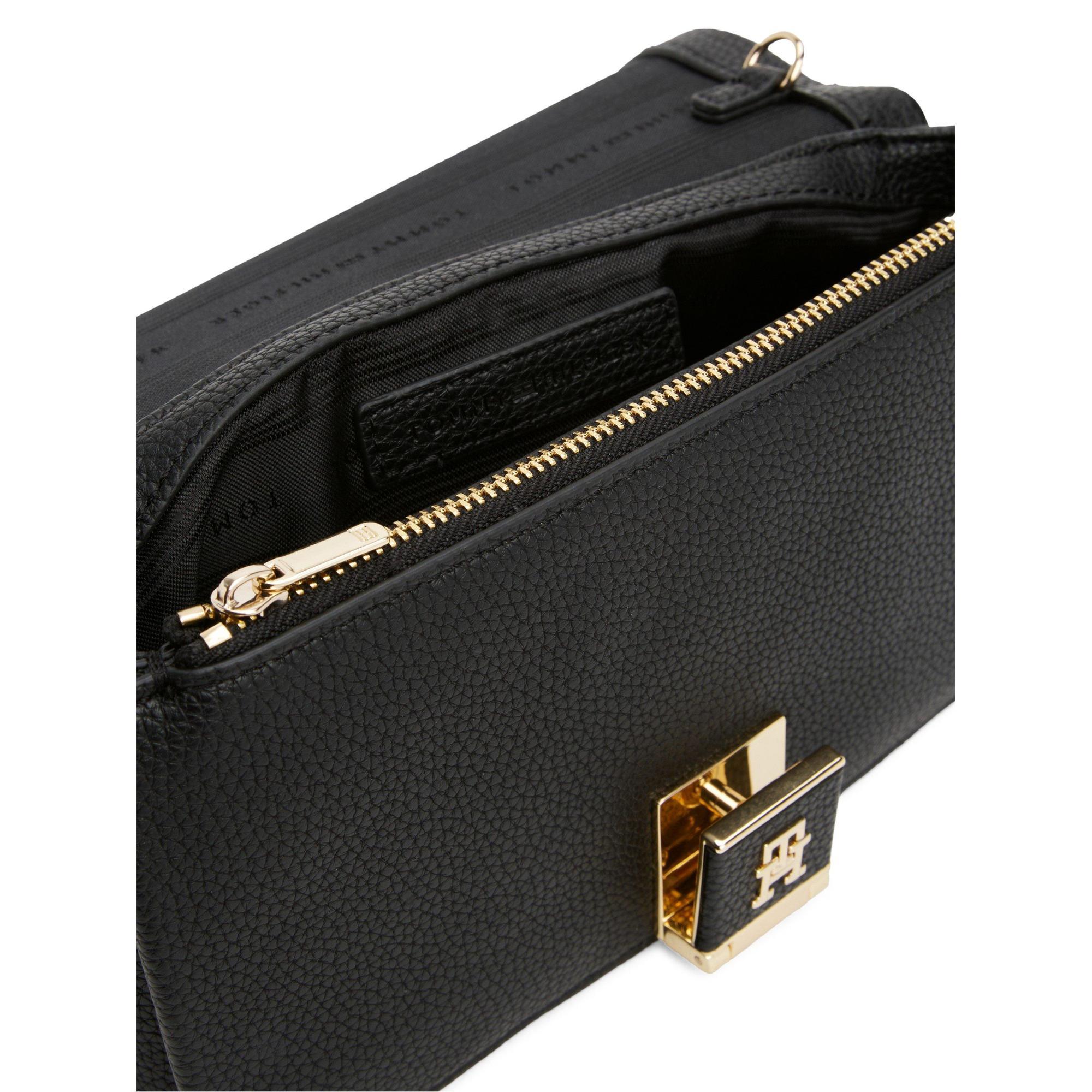Tommy Hilfiger Mini Chainstrap Bag In Black