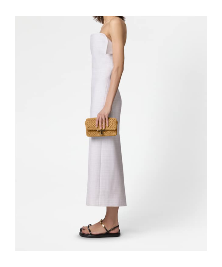 Tod's Mini Raffia Crossbody Bag