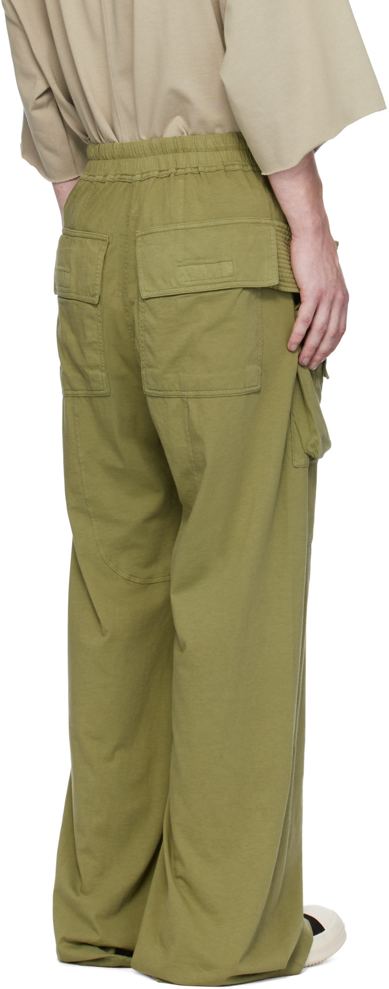 RICK OWENS DRKSHDW LOOSE WAIST OVERALLS