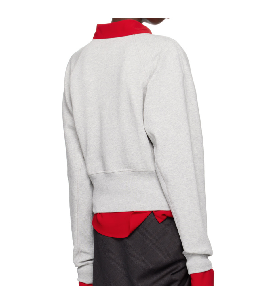 Shop Vivienne Westwood Orb-embroidered Sweatshirt In White
