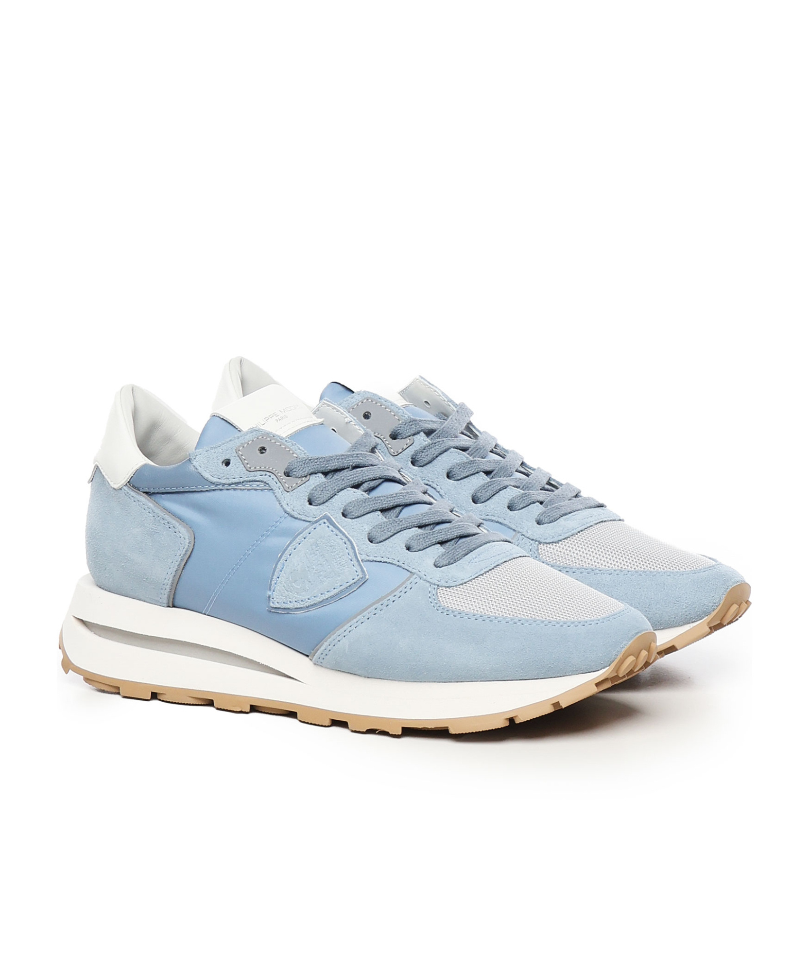 Philippe Model Tropez Haute Low-top Sneakers In Blue