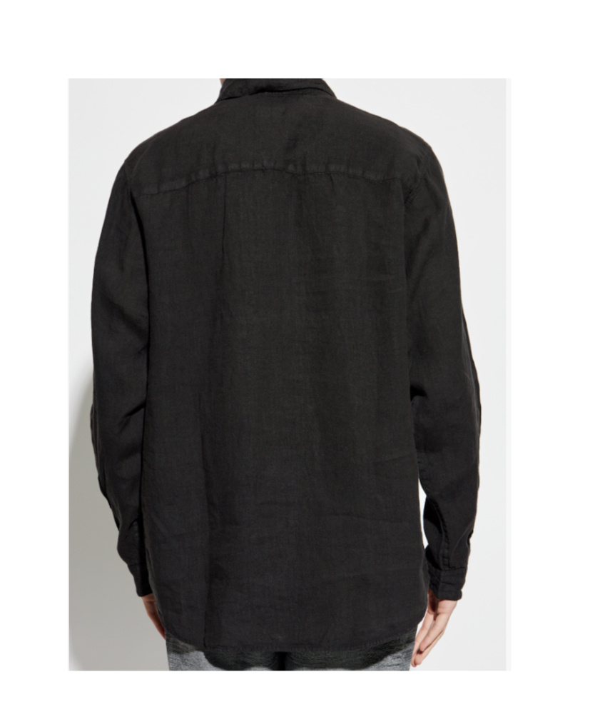 Diesel Unisex Jersey Dévoré Shirt In Black