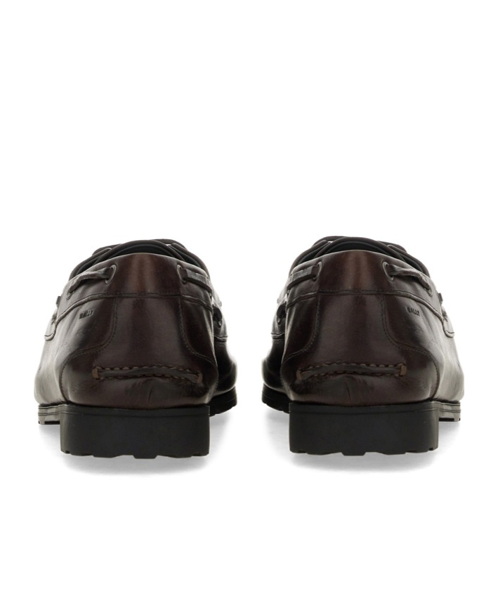 Bally Laced Derby Shoes In Black