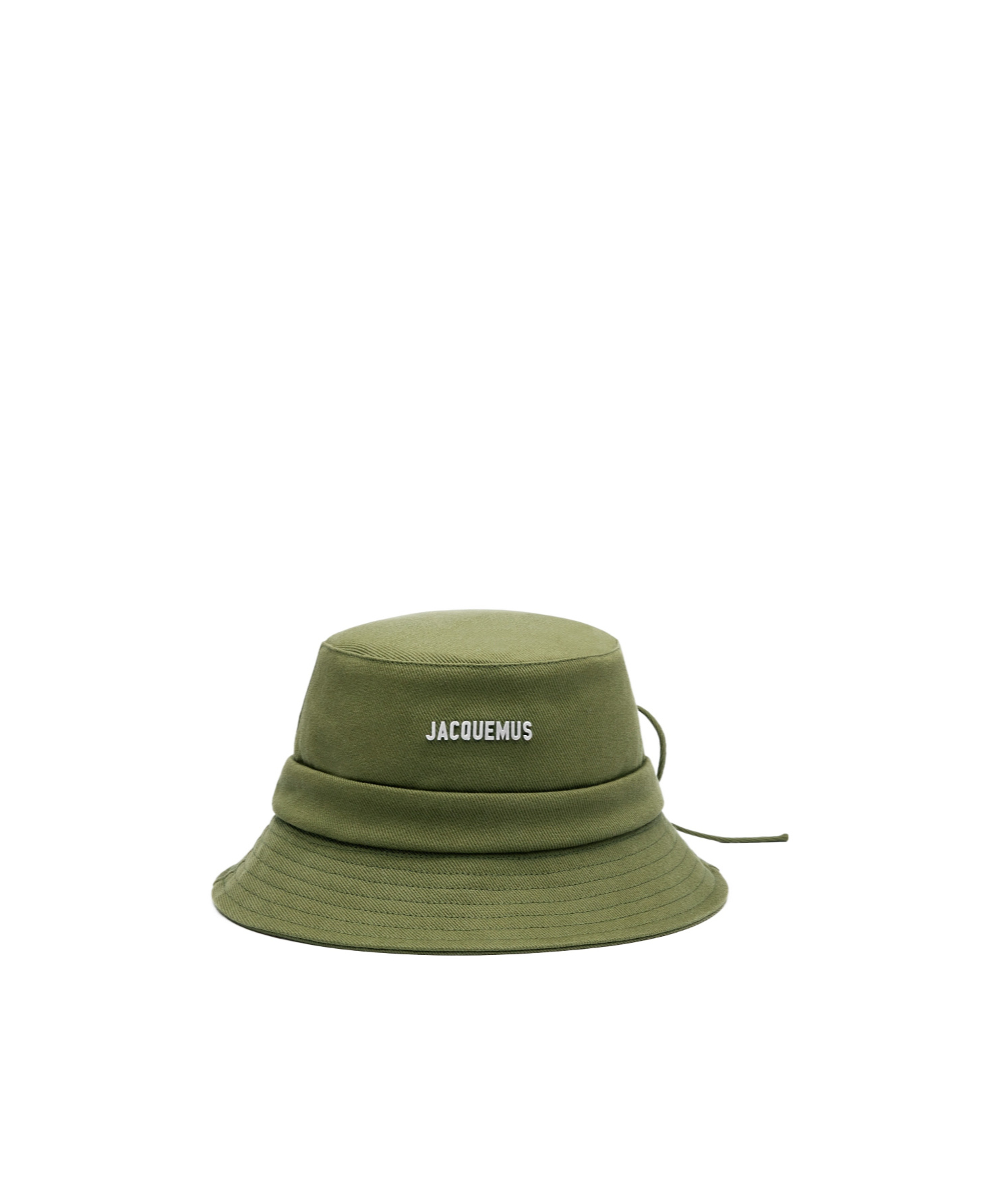 Jacquemus The Gadjo Bucket Hat In Green