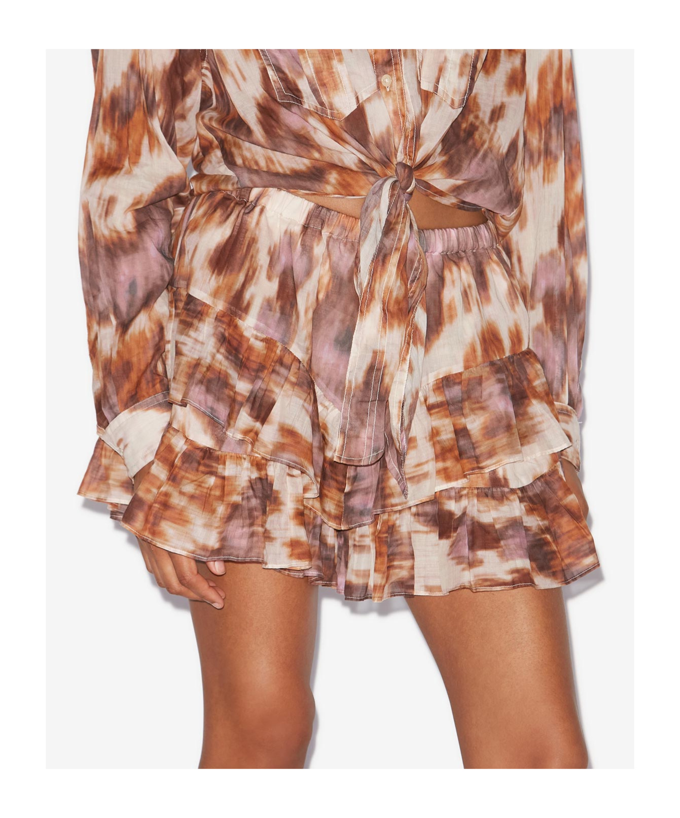 Isabel Marant Étoile Jocadia Shorts In Nude
