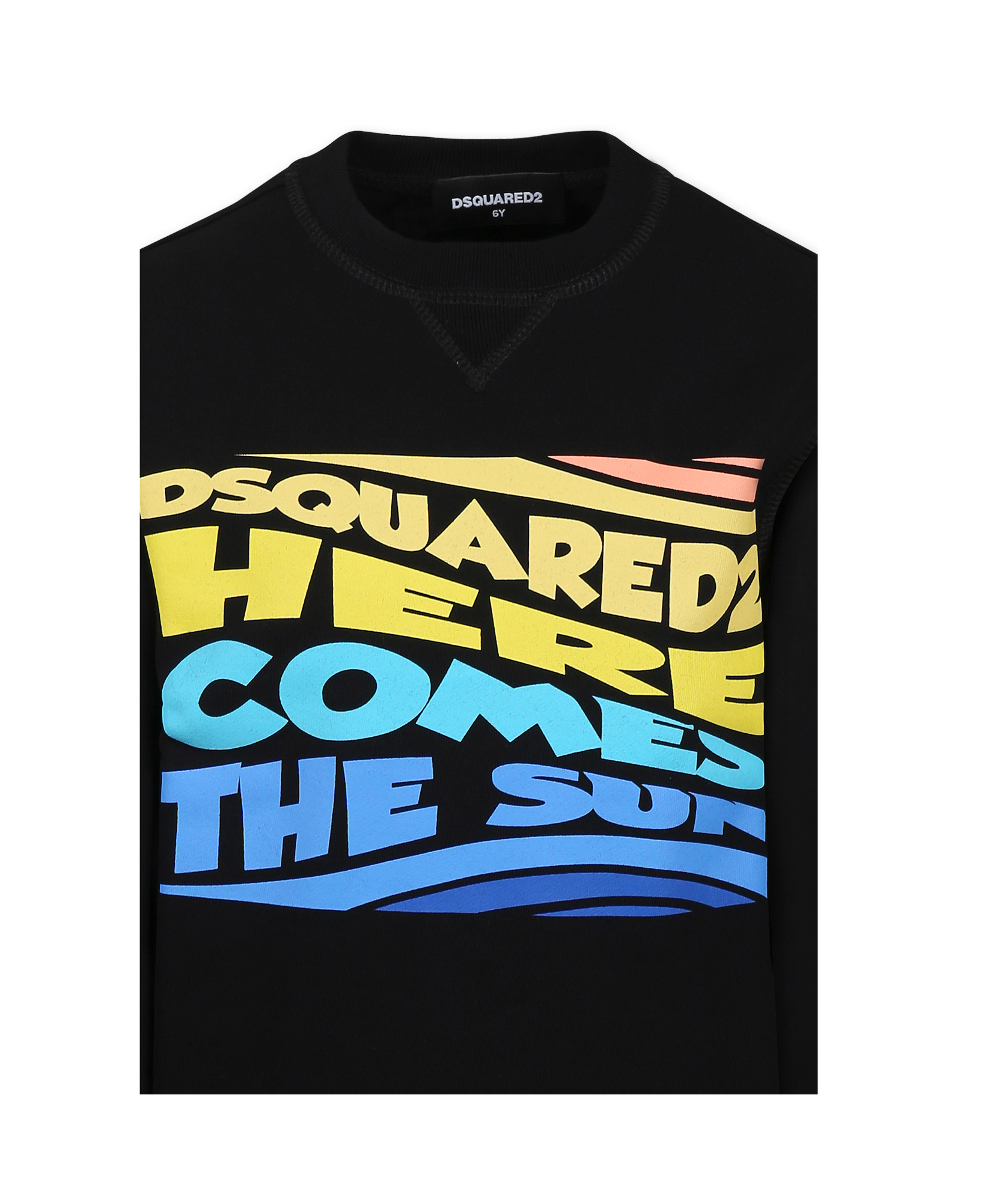 DSQUARED2 SLOGAN-PRINT SWEATSHIRT