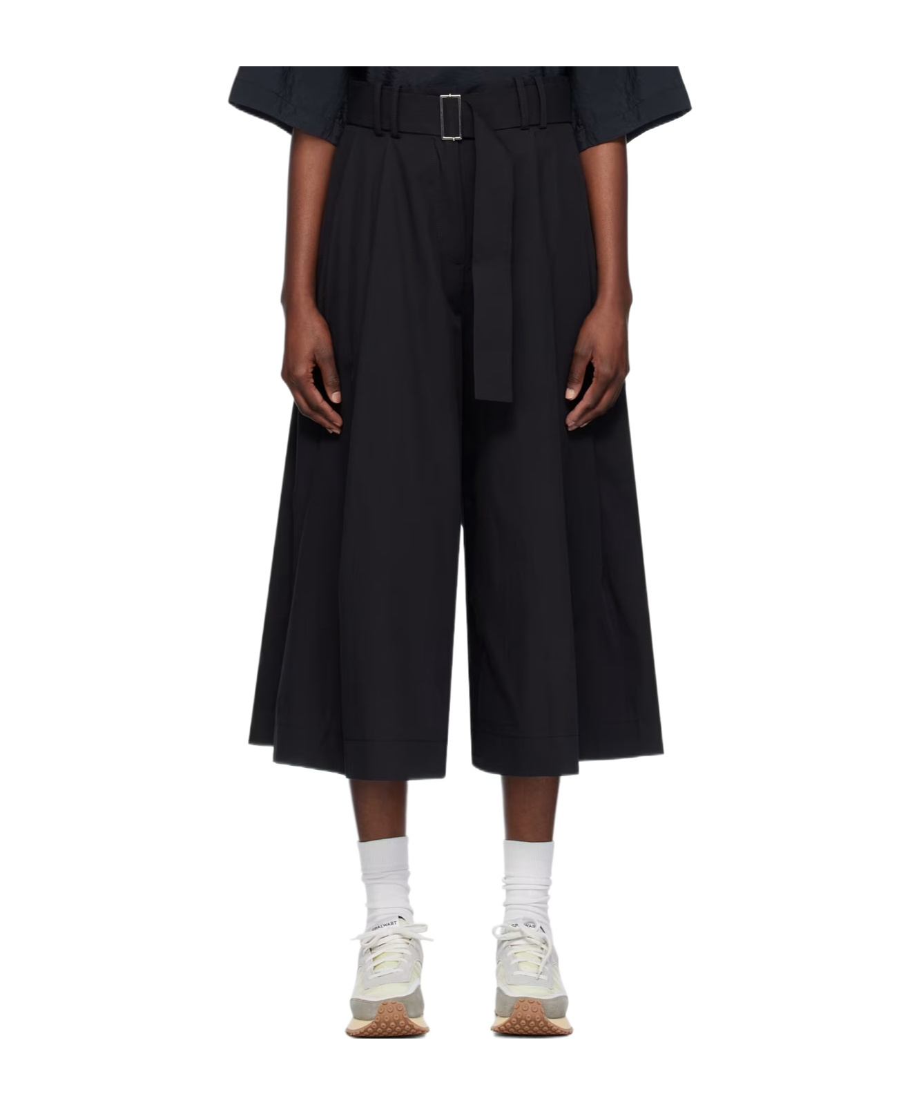 Studio Nicholson Benko Cotton Cropped Trousers