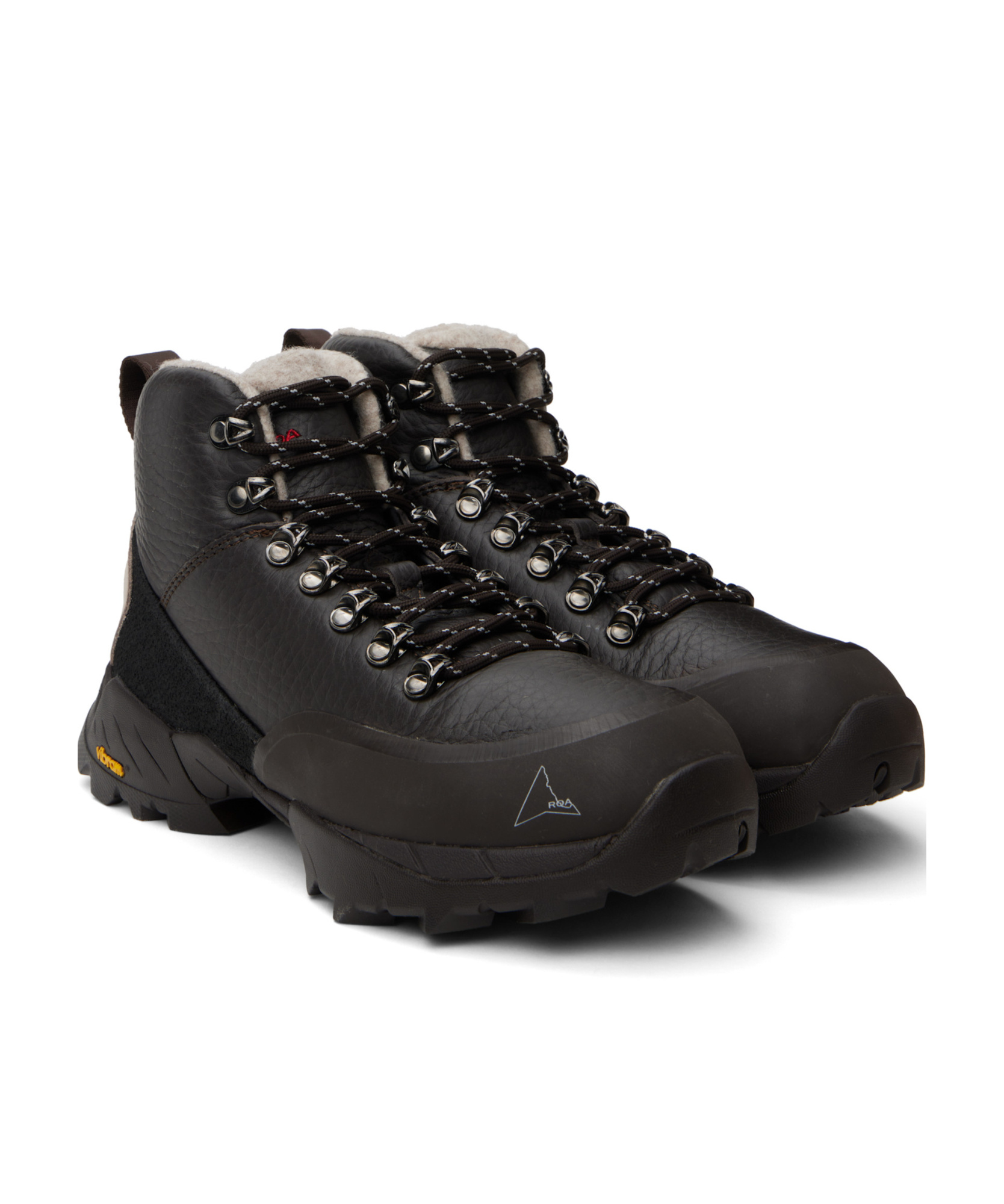 Roa Brown Andreas Boots In Black