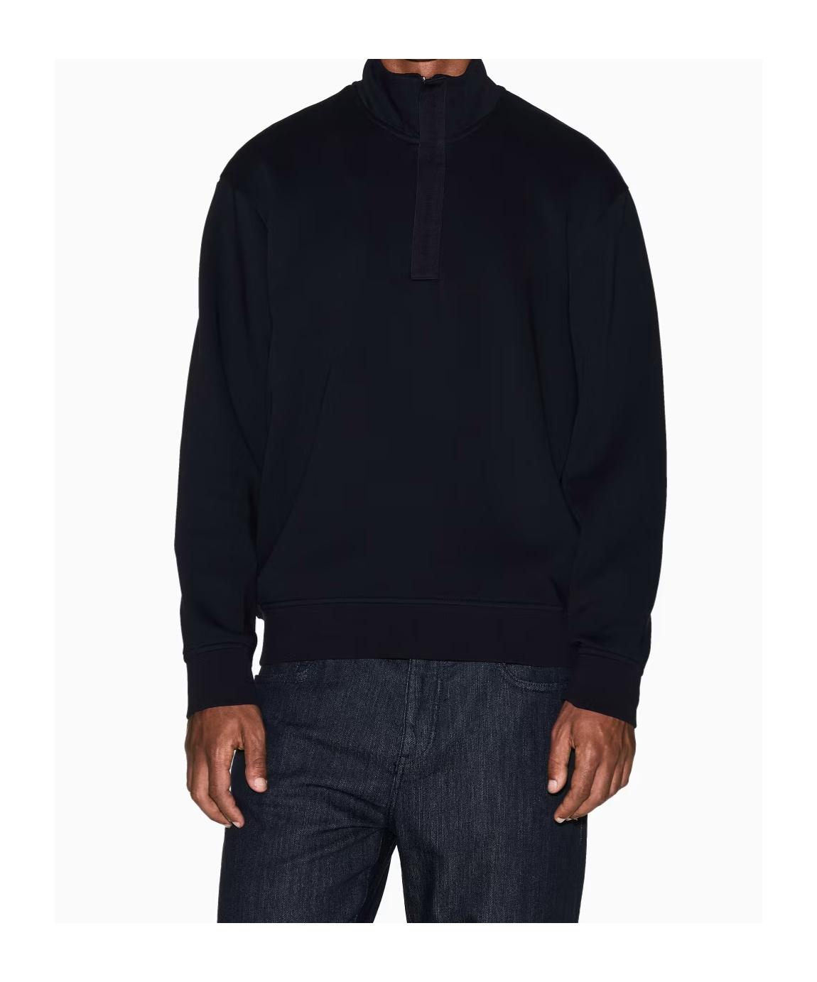 Armani Exchange Turtleneck Sweatshirt In Green