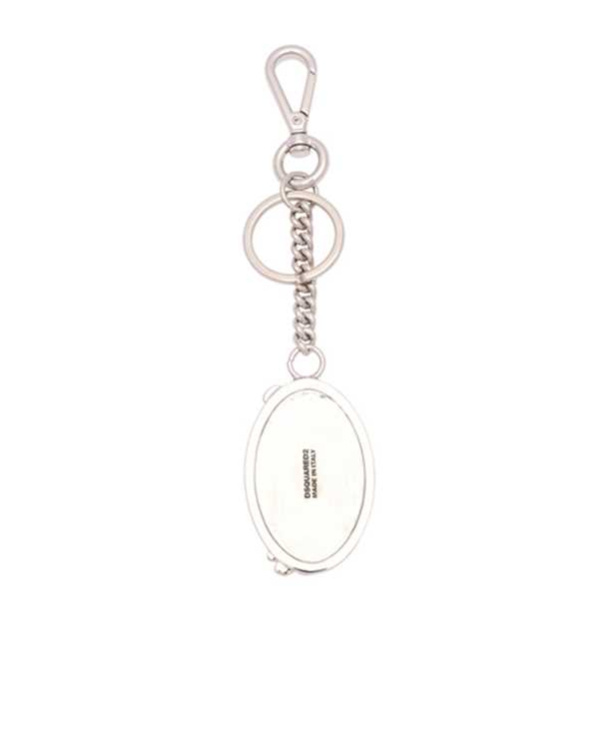 DSQUARED2 GOTHIC LOGO-PLAQUE KEY CHAIN