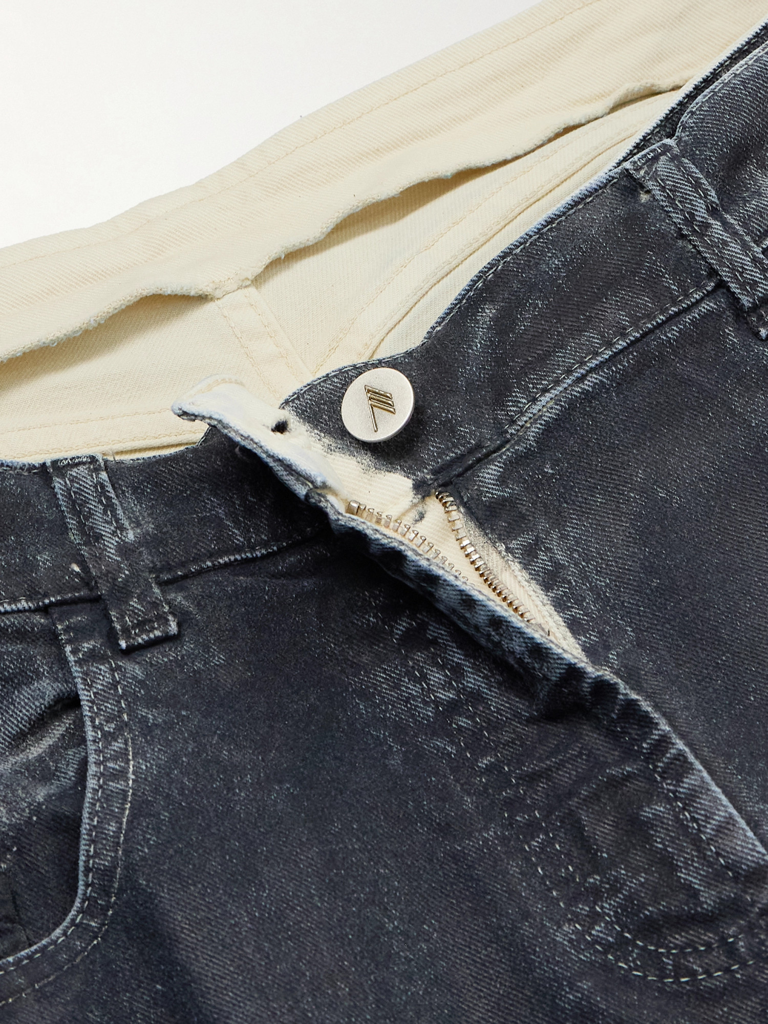 Attico Jeans With Belt Loops