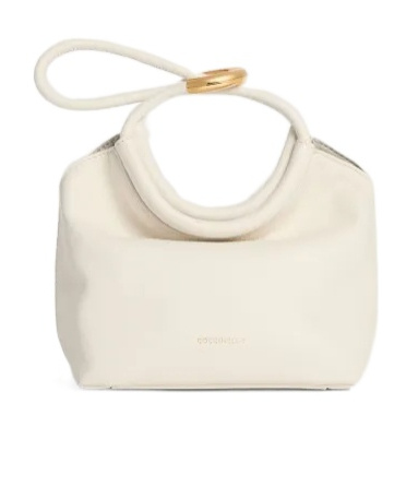 Coccinelle Small Finn Pouch Bag In White
