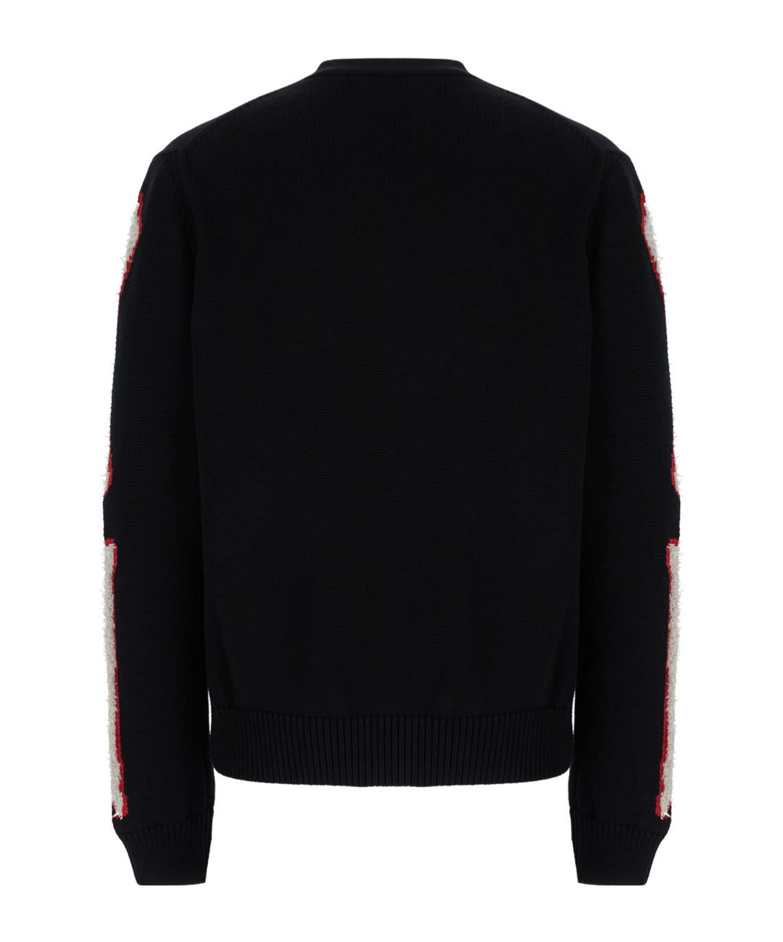 Amiri Black Cardigan With Bones Motif And Logo In Cotton Man In Black